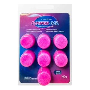 ASTRALPOOL-POWER GEL 140G- BLISTER COM 7 PASTILHAS-20G